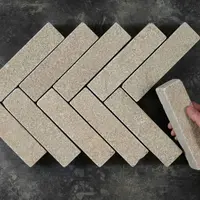 Antique Yellow Limestone Brick Pavers