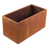 800x400mm Trough Corten Steel Planters