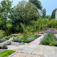 Raj Green Sandstone Garden Walling