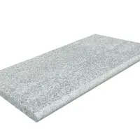 Silver Grey Granite Bullnose Garden Steps