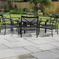 Tumbled Grey Indian Sandstone Patio Pack 