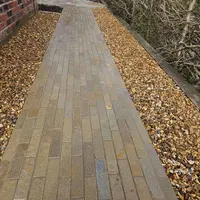 Antique Yellow Limestone Brick Pavers