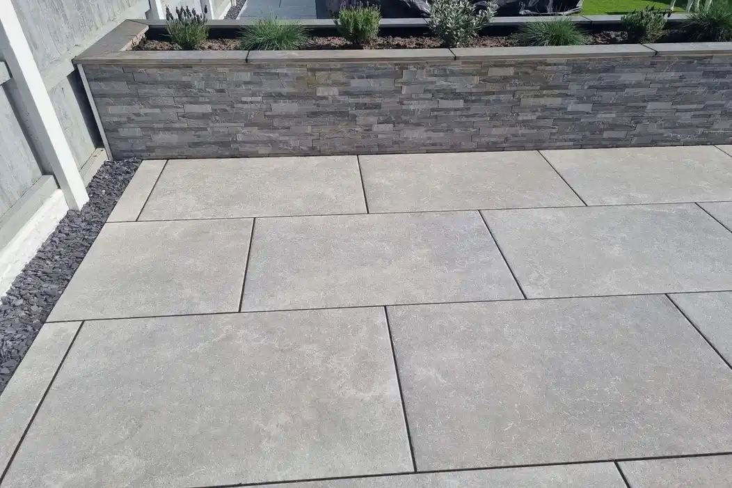 Heritage Grey Porcelain Paving Slabs 900x600 | Cheshire Paving Stones