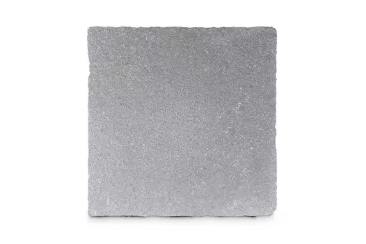 Close up rendered image of Antique Grey Limestone paving showing its natural texture and hand-cut edges.