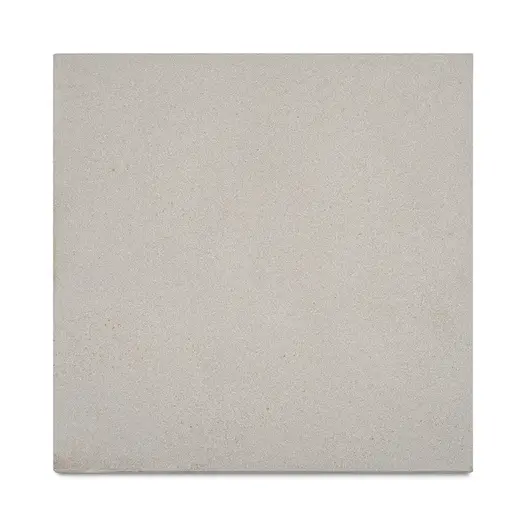 Single Dove Grey sandstone square paving slab seen from above, showing even colour and texture. Free UK delivery available.