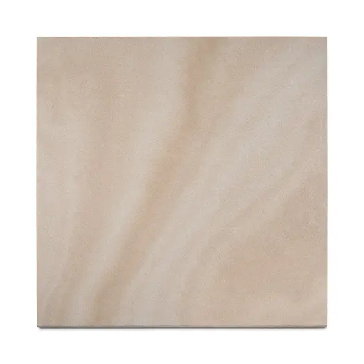 Swatch of Light Buff Smooth Sandstone Coping, highlighting warm tones and subtle markings.
