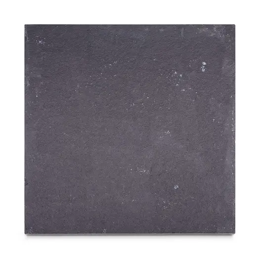 Midnight Black limestone slab viewed from above, displaying a deep, uniform colour and texture. Free UK delivery available.